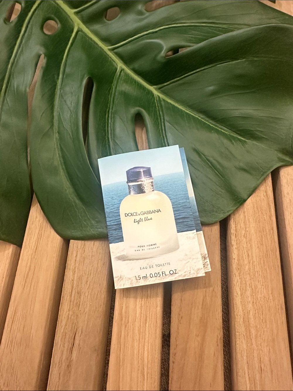 Dolce & Gabbana Light Blue Sample Mini .05 Fl oz